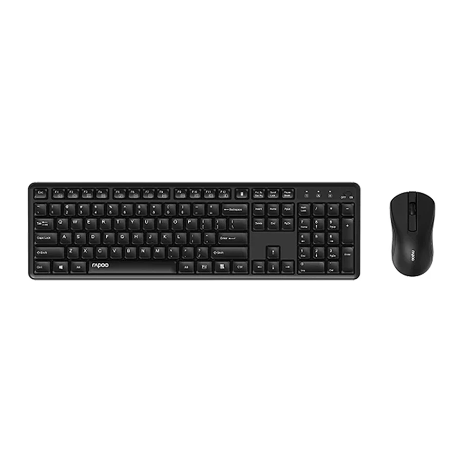 کیبورد و ماوس بیسیم رپو مدل X2100