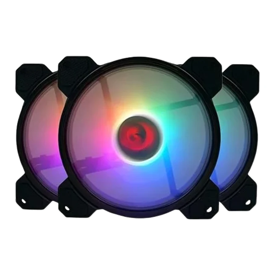 فن خنک کننده کیس ردراگون مدل GC-F009 Black ARGB 3 IN 1