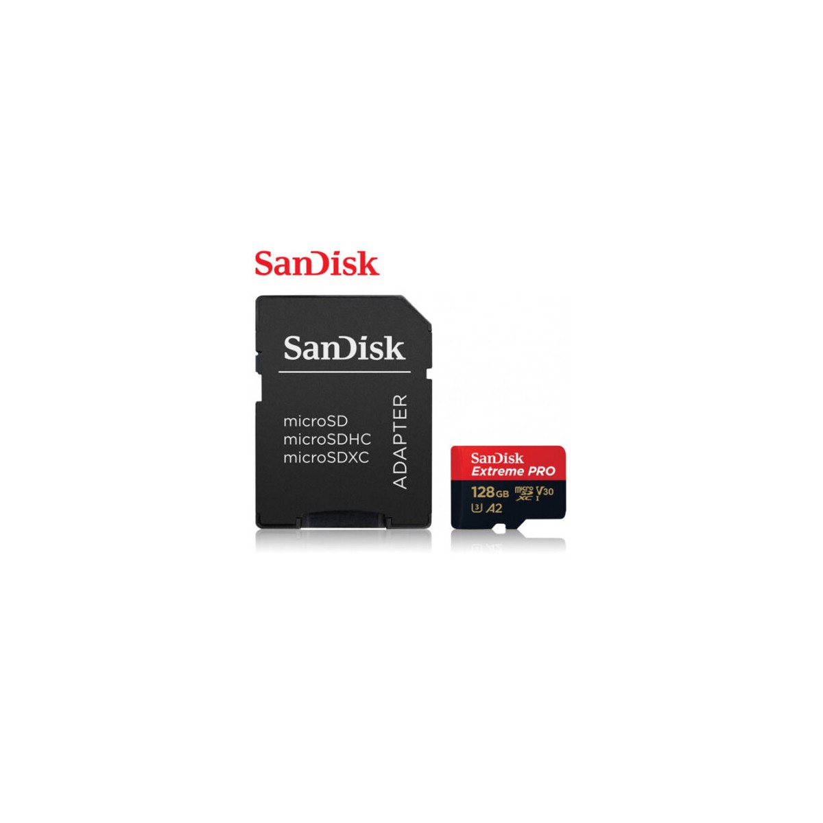 کارت حافظه سندیسک مدل Sandisk 128GB Extreme PRO UHS-I U3 microSDXC Card 200MB/s