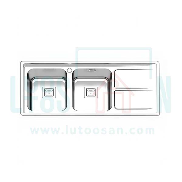 سینک ظرفشویی پرنیان استیل کد 1288