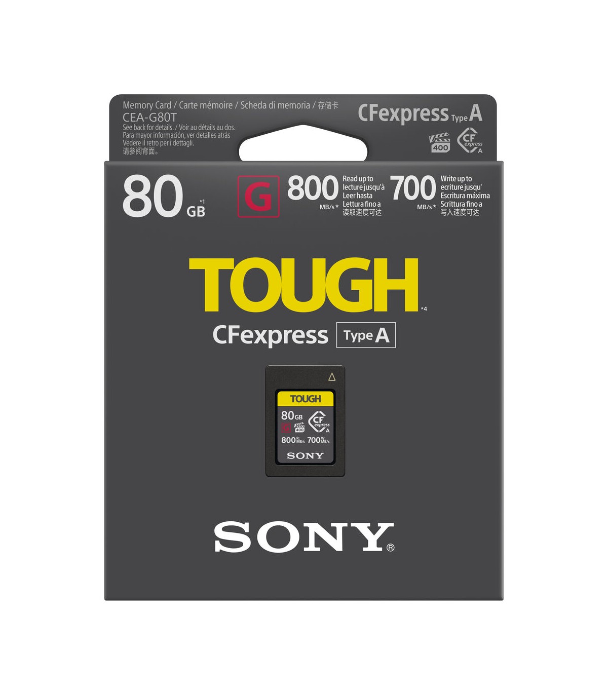 کارت حافظه CFexpress سونی مدل Sony 80GB CFexpress Type A TOUGH — تصویر 1