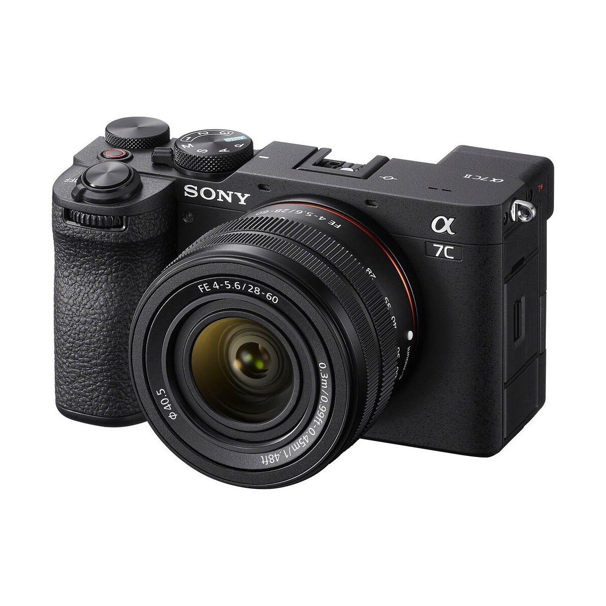 دوربین بدون آینه سونی a7C II همراه با لنز FE 28-60mm f/4-5.6 - رنگ مشکی