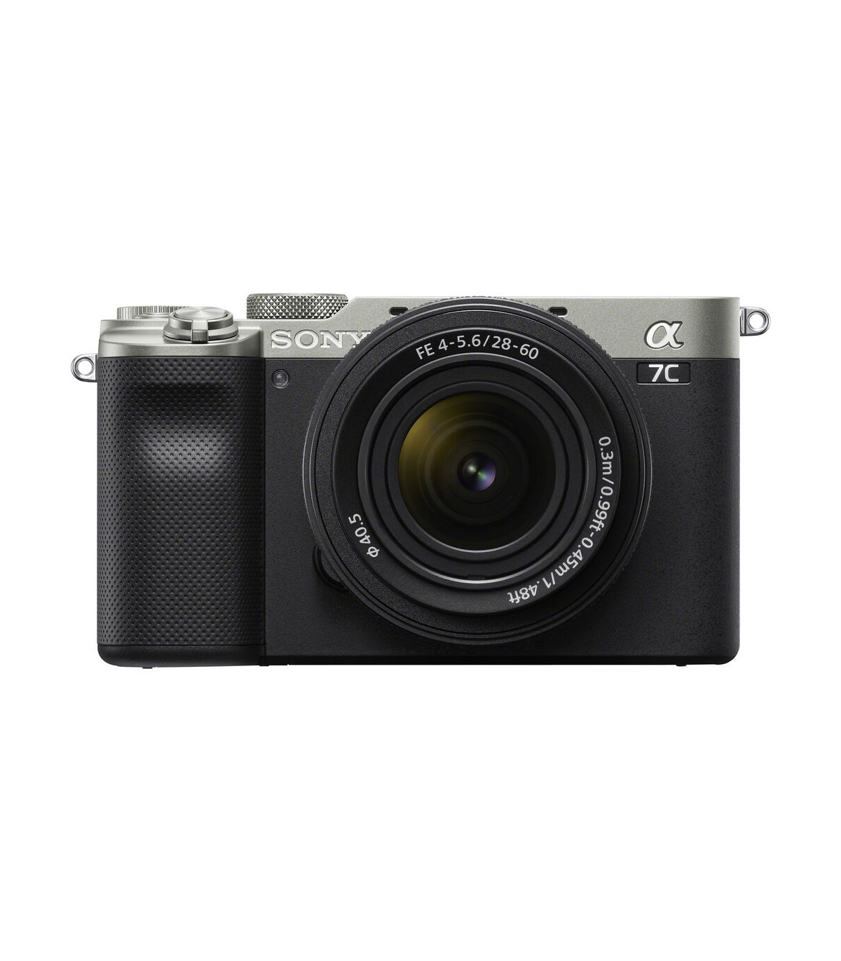 دوربین بدون آینه سونی Alpha a7C رنگ نقرهای همراه با لنز FE 28-60mm