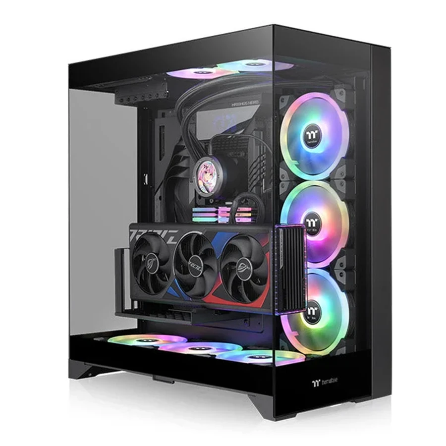 کیس کامپیوتر ترمالتیک مدل CTE E550 TG Black ARGB