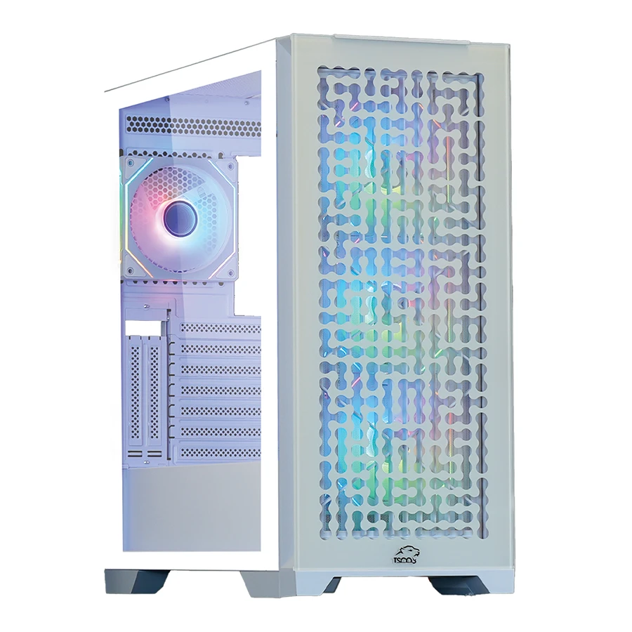 کیس کامپیوتر تسکو مدل GC 4511 Dragons Breath White