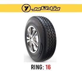 لاستیک خودرو یزد تایر مدل Plute (گل جلو،سیمی) سایز 7.00R16 (تاریخ تولید 2025)