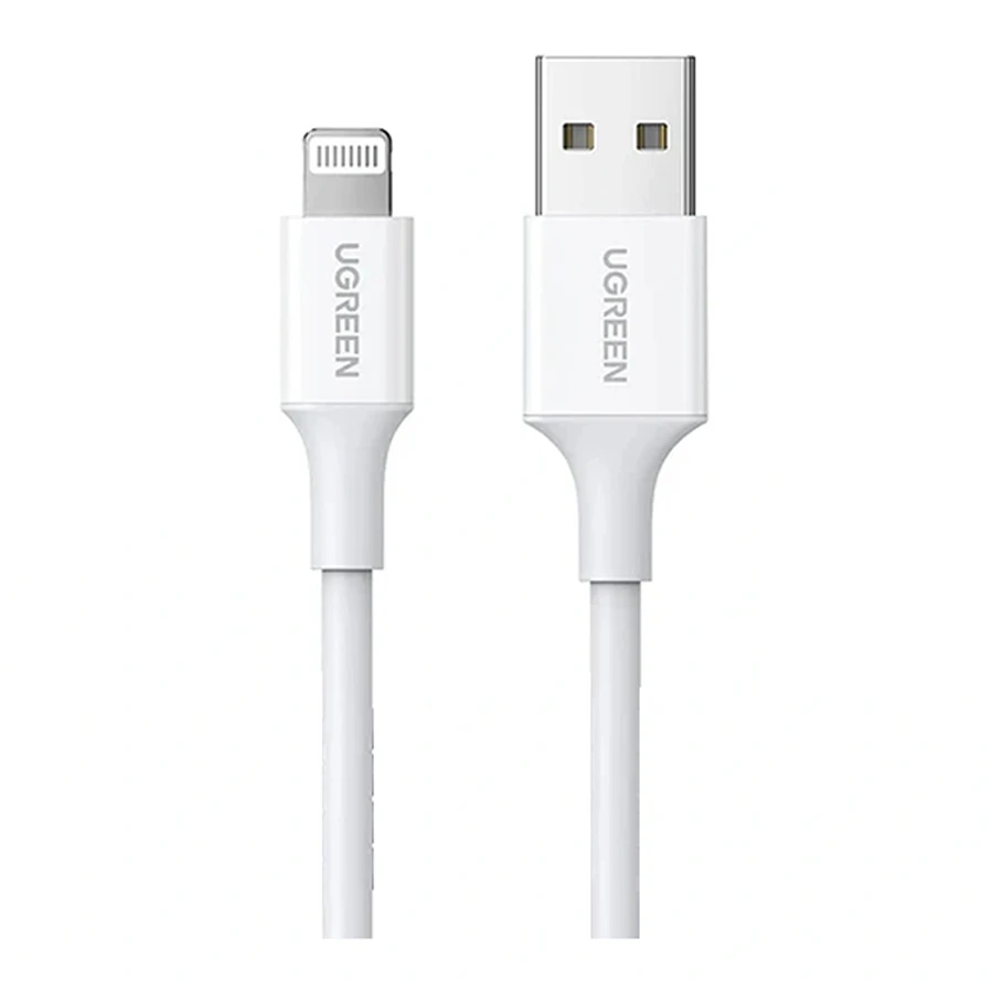 کابل 2 متری تبدیل USB به لایتنینگ یوگرین مدل US155 — تصویر 1