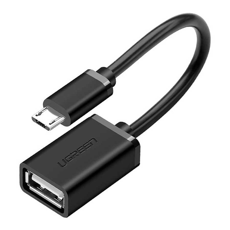 کابل تبدیل OTG میکرو یو اس بی به USB یوگرین مدل US133