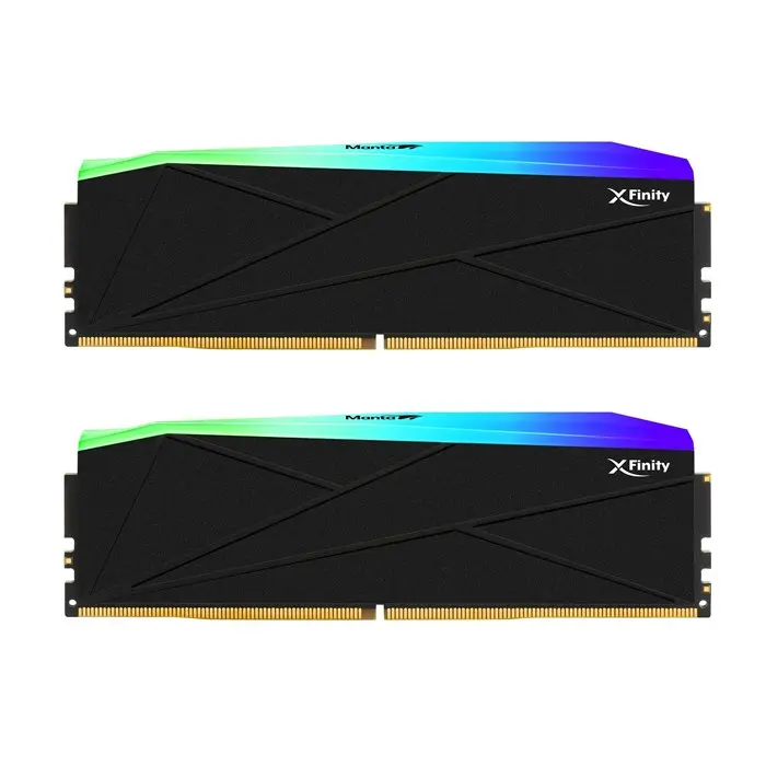 رم وی کالر دو کاناله Manta XFinity RGB 64GB (2 x 16GB) DDR5 6000 CL30