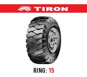 لاستیک لیفتراک تیرون مدل TR704 (بادی) سایز 28.9R15 (8.15R15) (تاریخ تولید 2025)