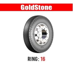 لاستیک خودرو گلدستون مدل MRN (گل جلو، 4خط) سایز 8.25R16 (تاریخ تولید 2026)