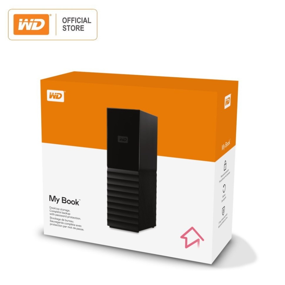 هارد دیسک اکسترنال وسترن دیجیتال Western Digital My Book 4 TeraByte USB 3.0 — تصویر 1