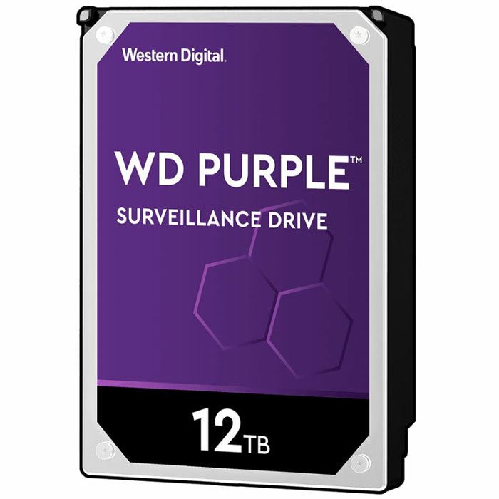 هارد اینترنال وسترن دیجیتال سری Purple ظرفیت 12 ترابايت