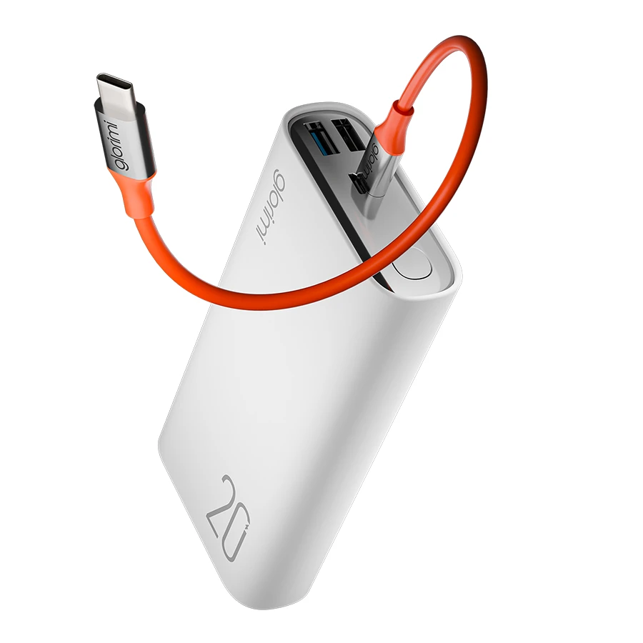 پاوربانک شیائومی مدل Glorimi LightCore 22.5W با ظرفیت 20000mAh