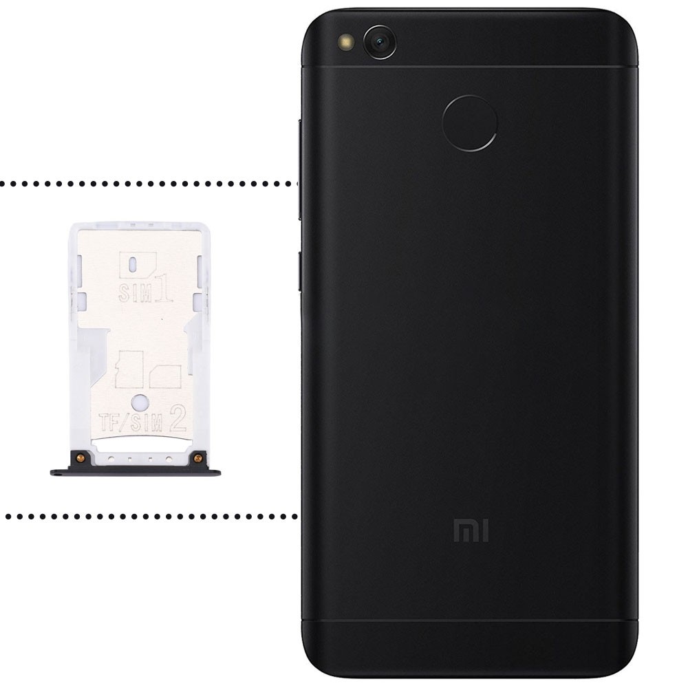اسلات سیم (نگهدارنده سیم کارت) گوشی شیائومی ردمی 4 ایکس — تصویر 1