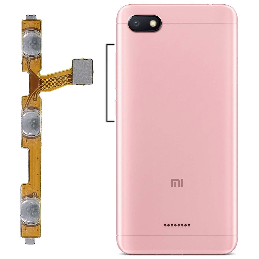 Xiaomi Redmi 6A Volume + Power Flex Cable