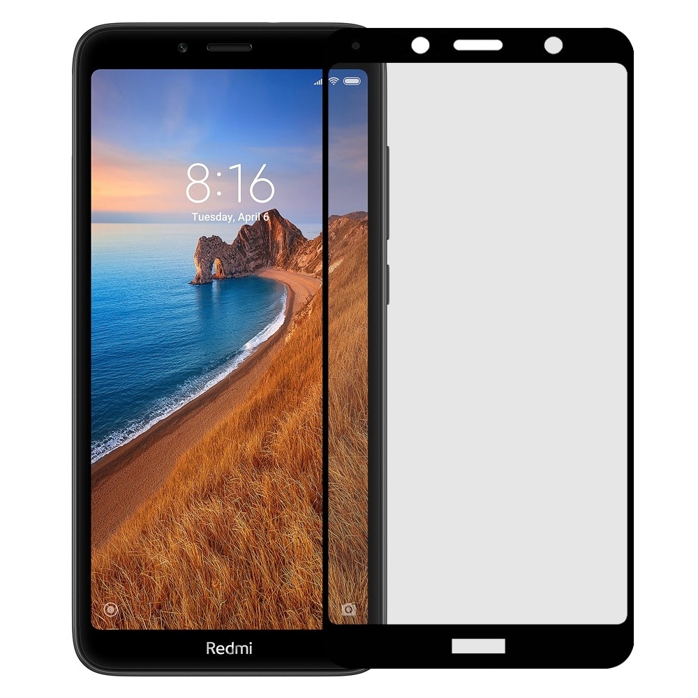 محافظ صفحه نمایش فول چسب با پوشش دهی کامل گوشی شیائومی Redmi 7A