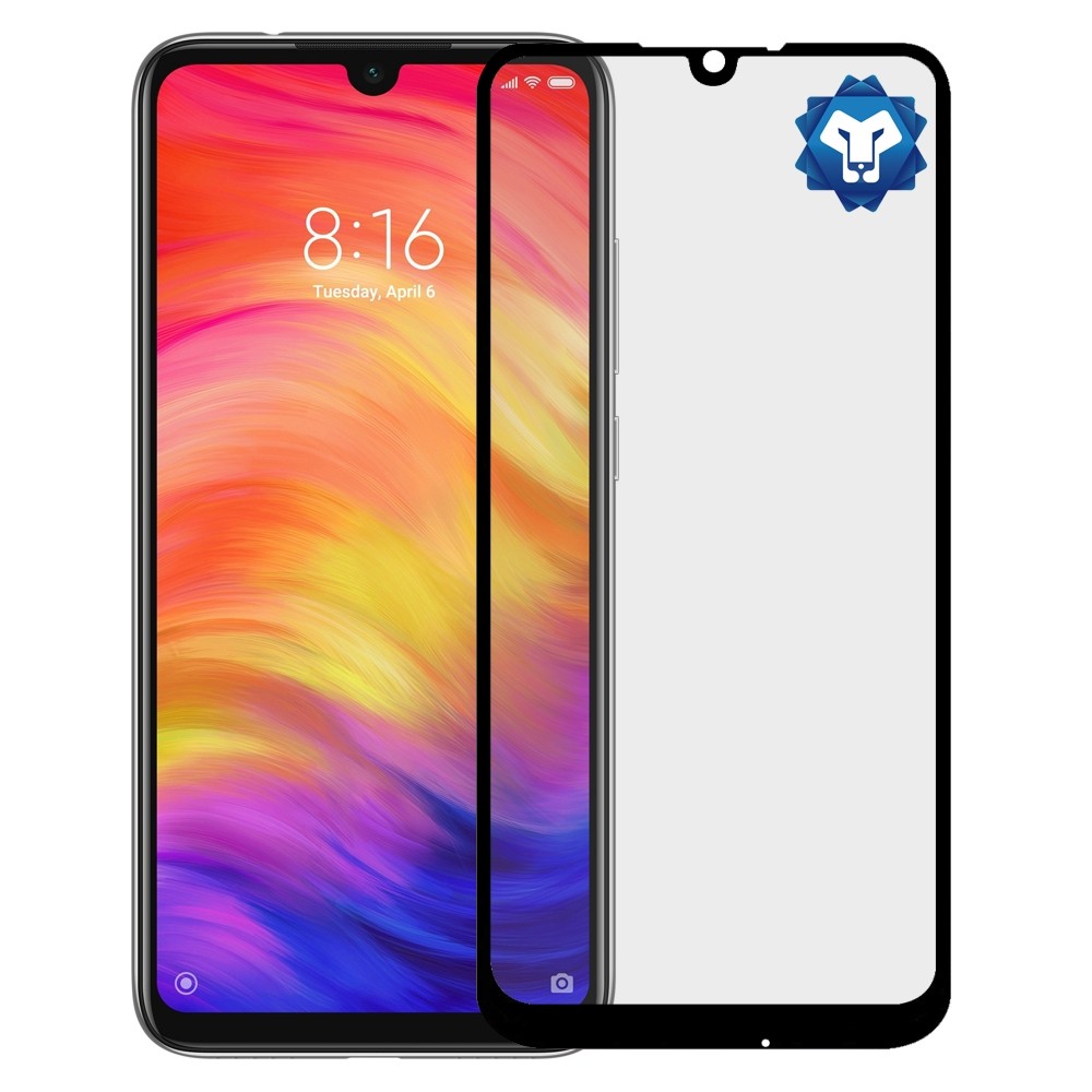 محافظ صفحه نمایش فول چسب با پوشش دهی کامل گوشی شیائومی Redmi Note 7 / Redmi Note 7 Pro مدل لیتو دی پلاس