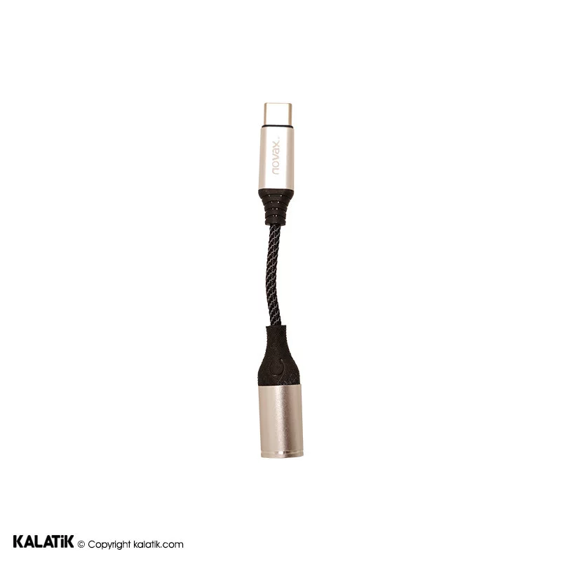کابل تبدیل USB-C به مادگی جک 3.5 میلی متر نواکس مدل OT04-شارسل — تصویر 1
