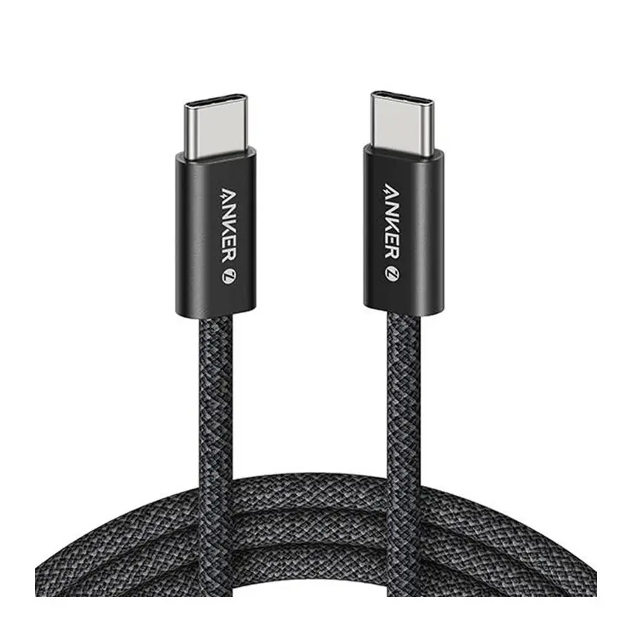 کابل تبدیل 0.9 متری USB-C به USB-C انکر مدل Zolo A8060
