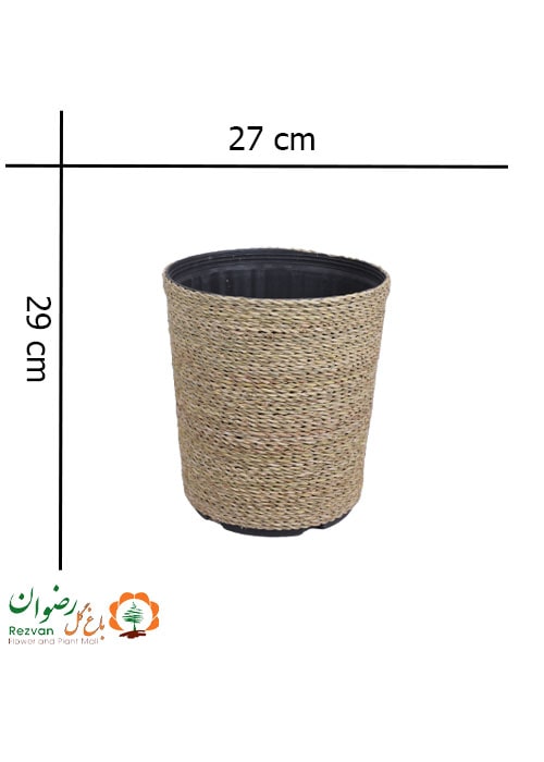 گلدان کنفی سطل 12