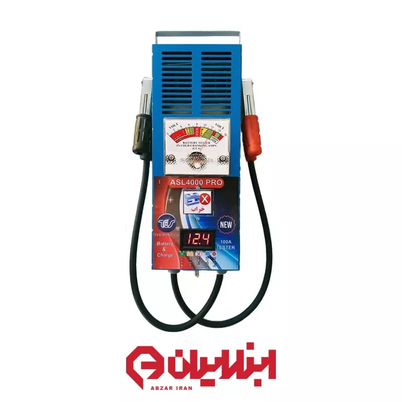 تستر پیشرفته باتری و دینام خودرو مدل آنالوگ و دیجیتال TES-4000-100A pro