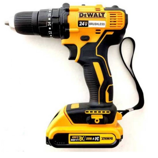 دریل شارژی دیوالت ۲۴ ولت