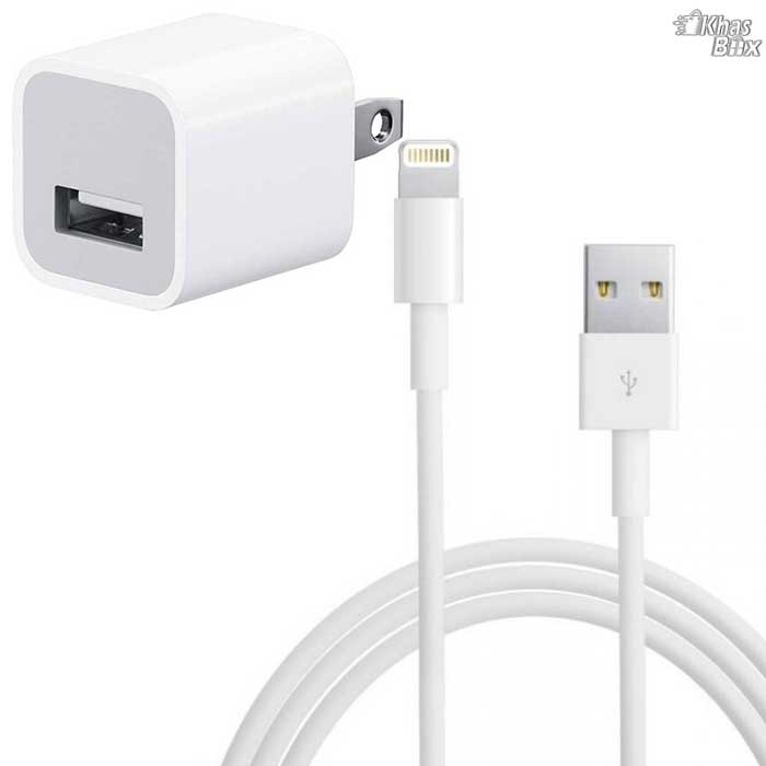 آداپتور شارژر اصلی آیفون ایکس