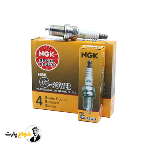 شمع پايه كوتاه سوزنی پلاتينيوم جی پاور NGK ژاپن