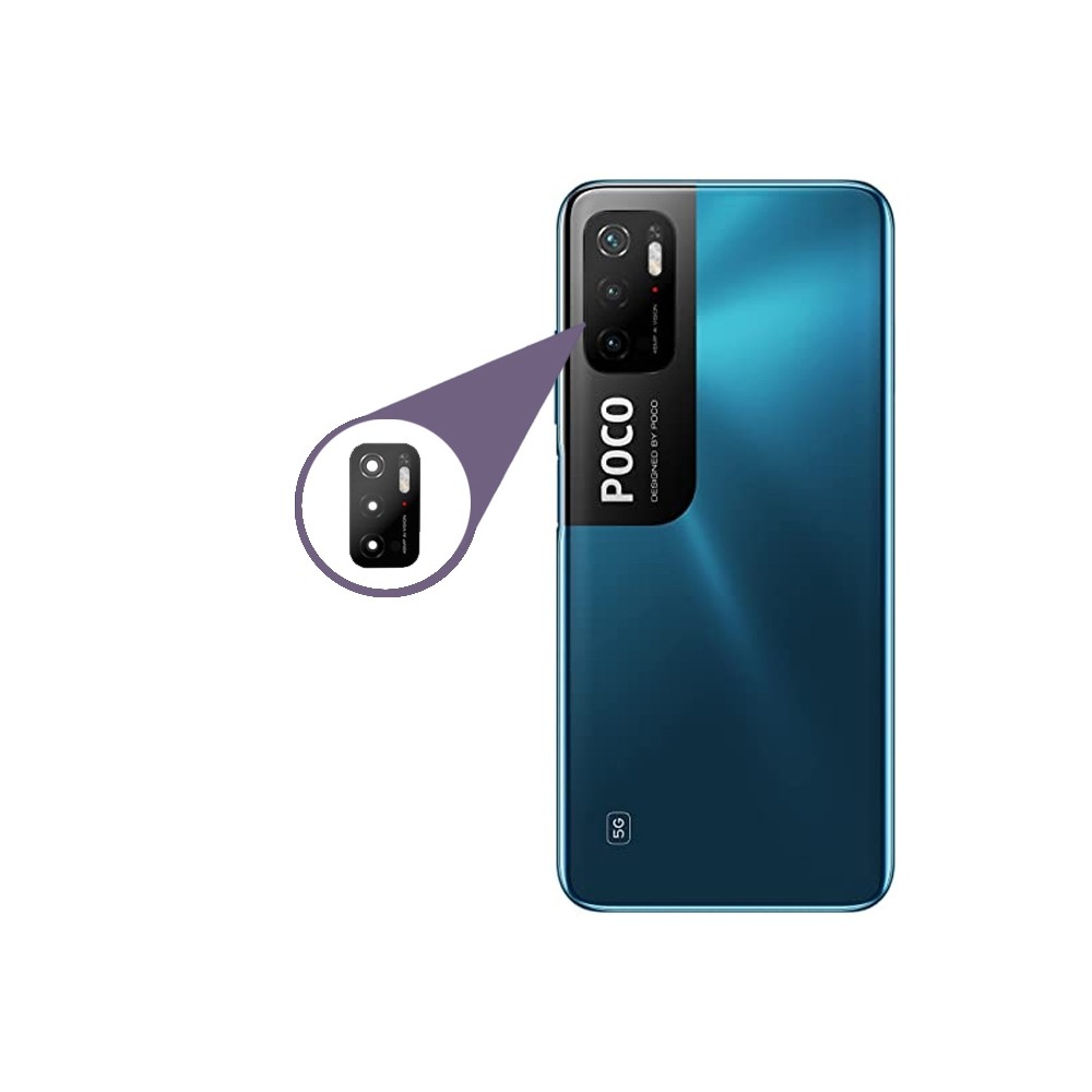 شیشه لنز دوربین گوشی شیائومی Xiaomi Poco M3 Pro