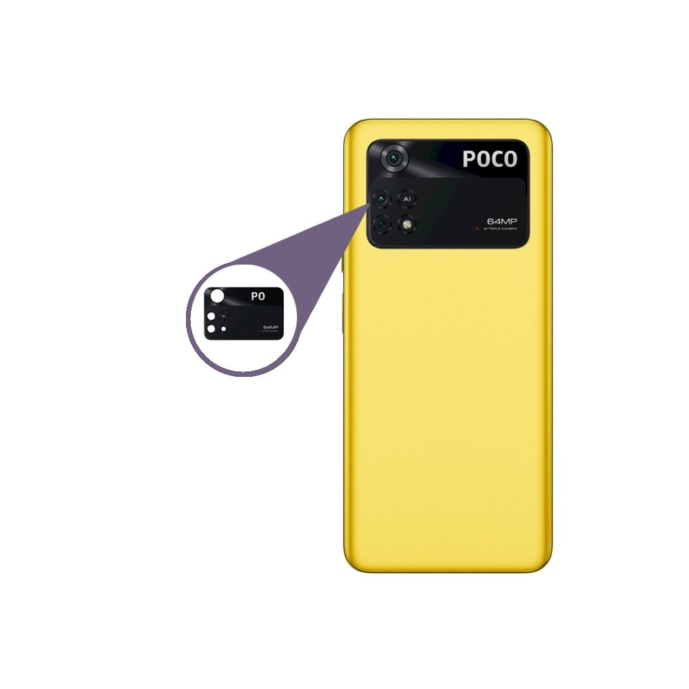 شیشه لنز دوربین گوشی شیائومی Xiaomi Poco M4 Pro 4G