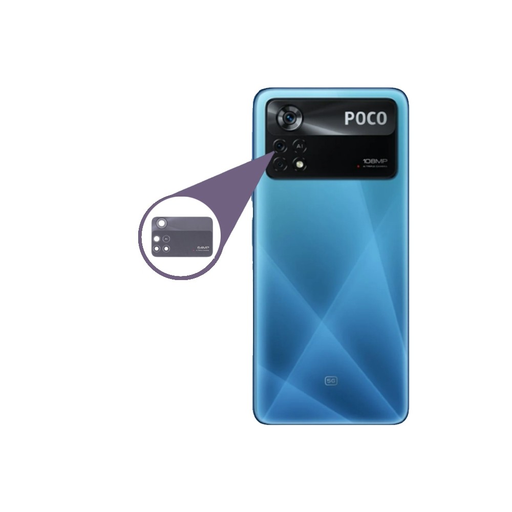 شیشه لنز دوربین گوشی شیائومی Xiaomi Poco X4 Pro 4G