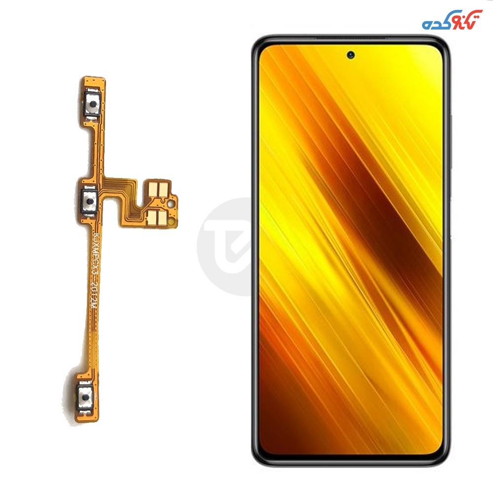 Xiaomi Poco X3 Volume + Power Flex Cable