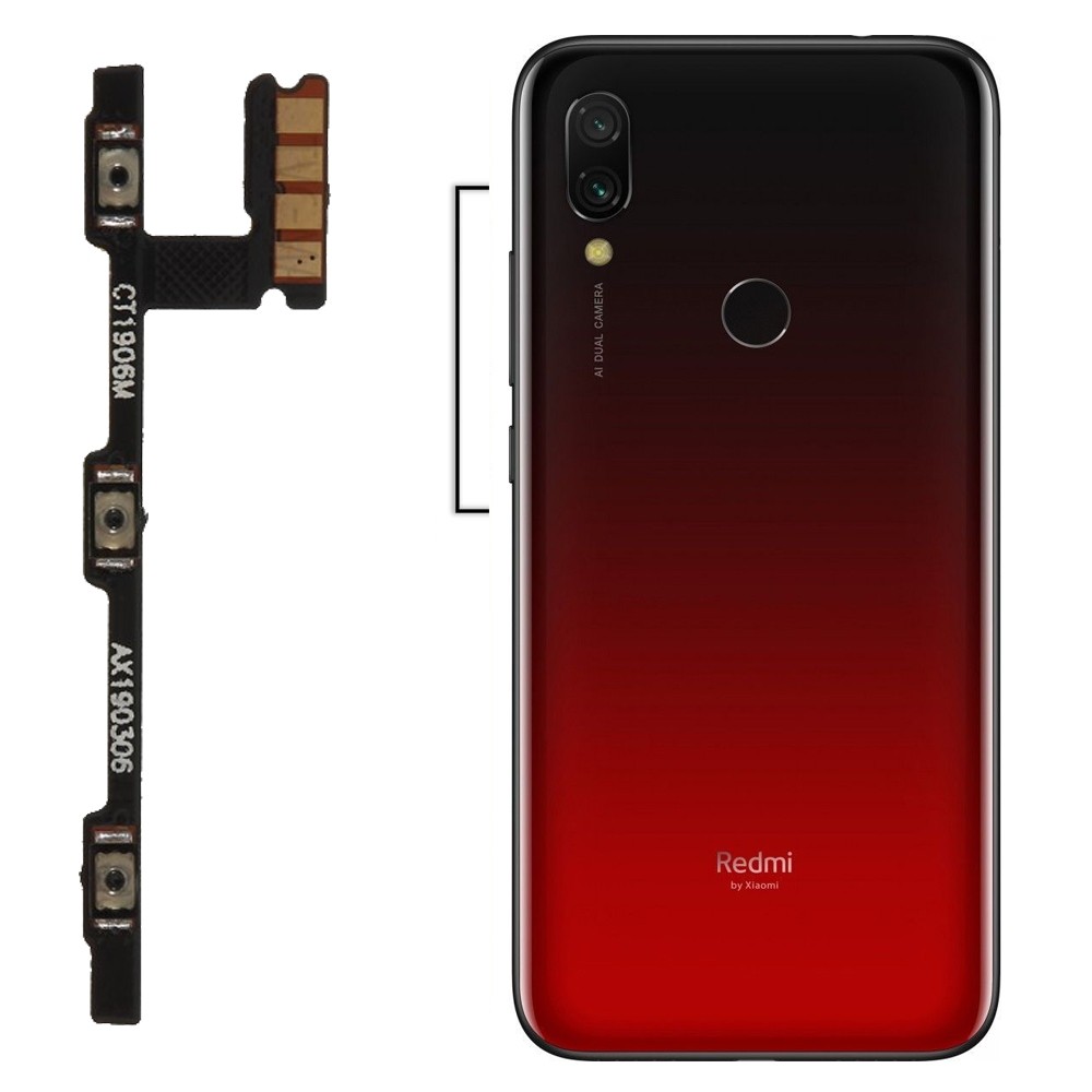 Xiaomi Redmi 7 Volume + Power Flex Cable