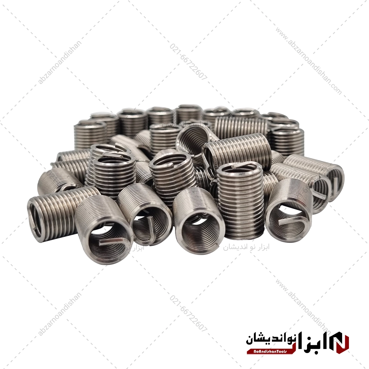 فنر هلی کویل استیل سایز EUROCOIL | M8x1.0x1.5D