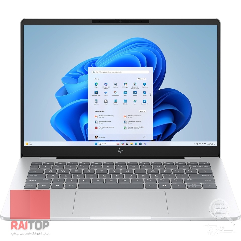 لپ تاپ 14 اینچی HP مدل OmniBook 7 14-fs0 — تصویر 1