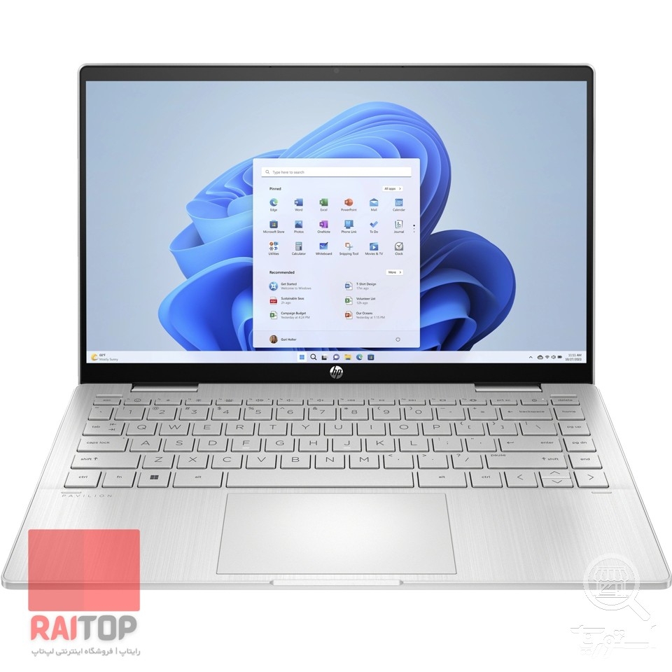 لپ تاپ 14 اینچی HP مدل Pavilion x360 14-ek2 14th