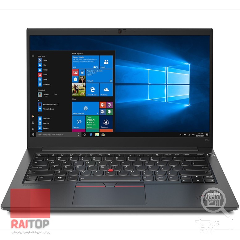 لپ تاپ 14 اینچی Lenovo مدل ThinkPad E14 Gen 2 (Intel) — تصویر 1