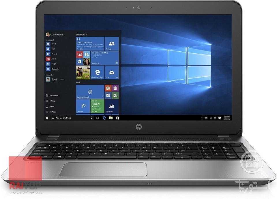 لپ تاپ 15 اینچی HP مدل ProBook 455 G4