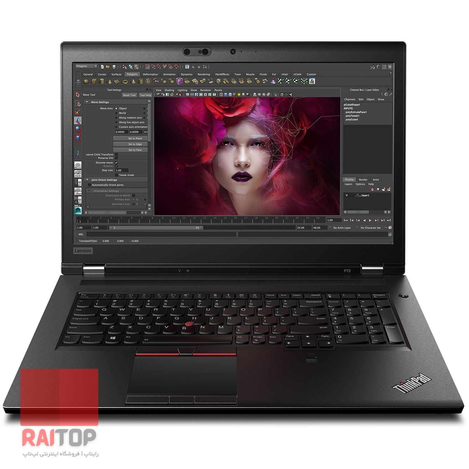 لپ تاپ 17 اینچی Lenovo مدل ThinkPad P72