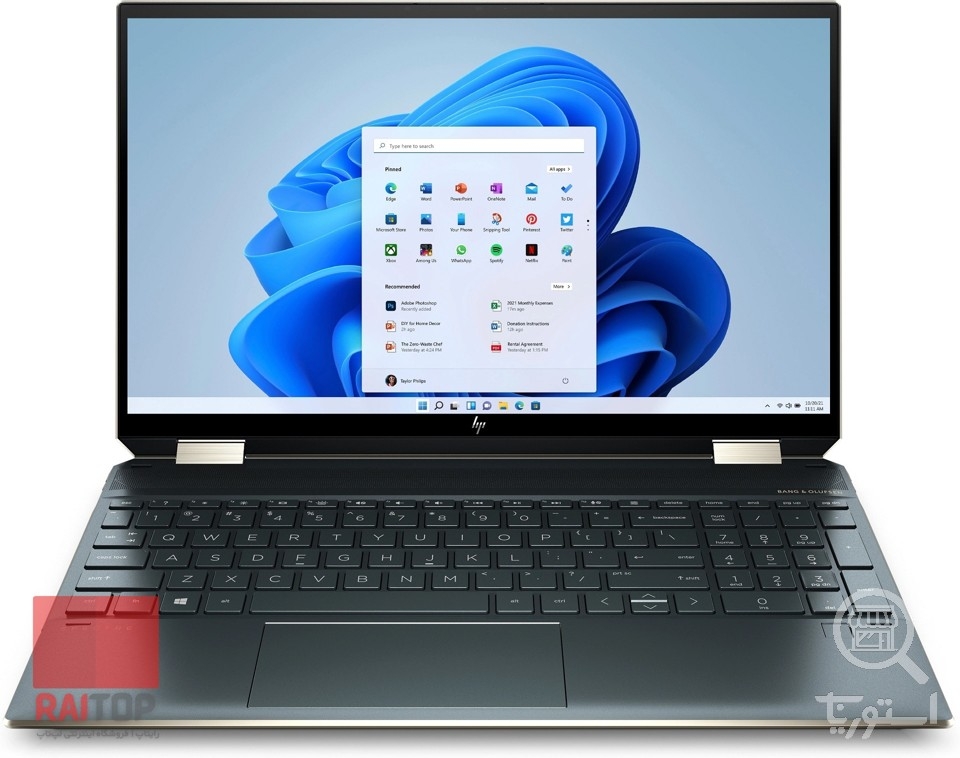 لپ تاپ 2 در 1 HP مدل Spectre x360 15-eb0072TX همراه باقلم