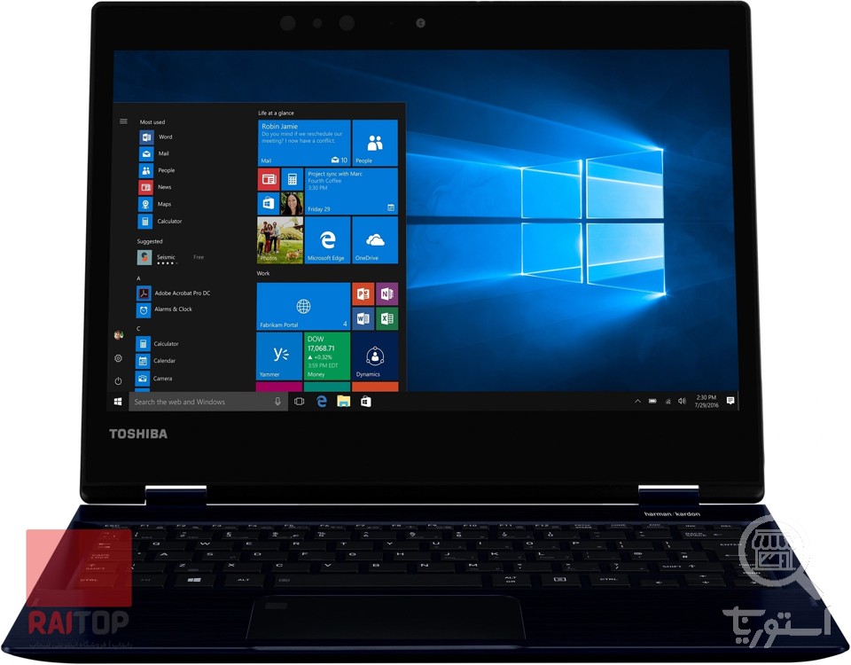 لپ تاپ 2 در 1 Toshiba مدل Portege X20W
