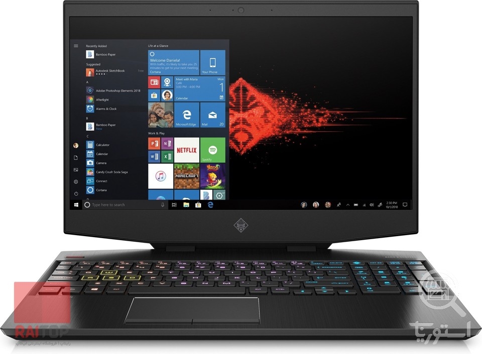 لپ تاپ گیمینگ 15 اینچی HP مدل Omen 15-dh i5 2060