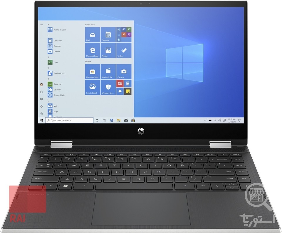 لپ تاپ 14 اینچی HP مدل Pavilion x360 Convertible 14-dw1 Pentium