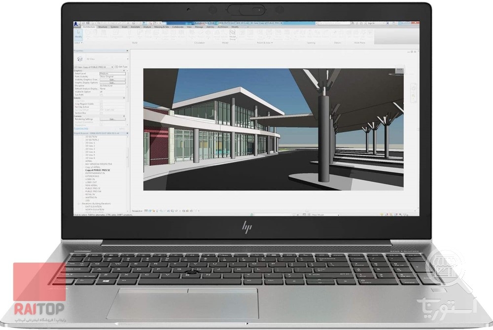 لپ تاپ 15 اینچی HP مدل ZBook 15u G6