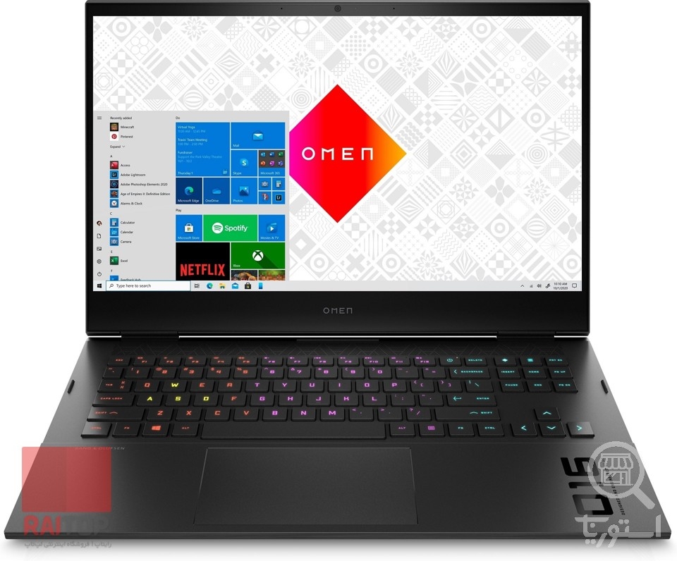 لپ تاپ گیمینگ 16 اینچی HP مدل OMEN 16-b0184AX Ryzen 7