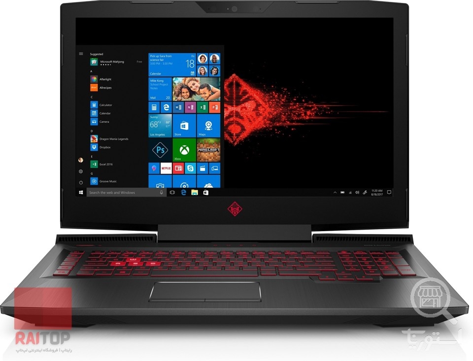 لپ تاپ گیمینگ 17 اینچی HP مدل Omen 17-an01