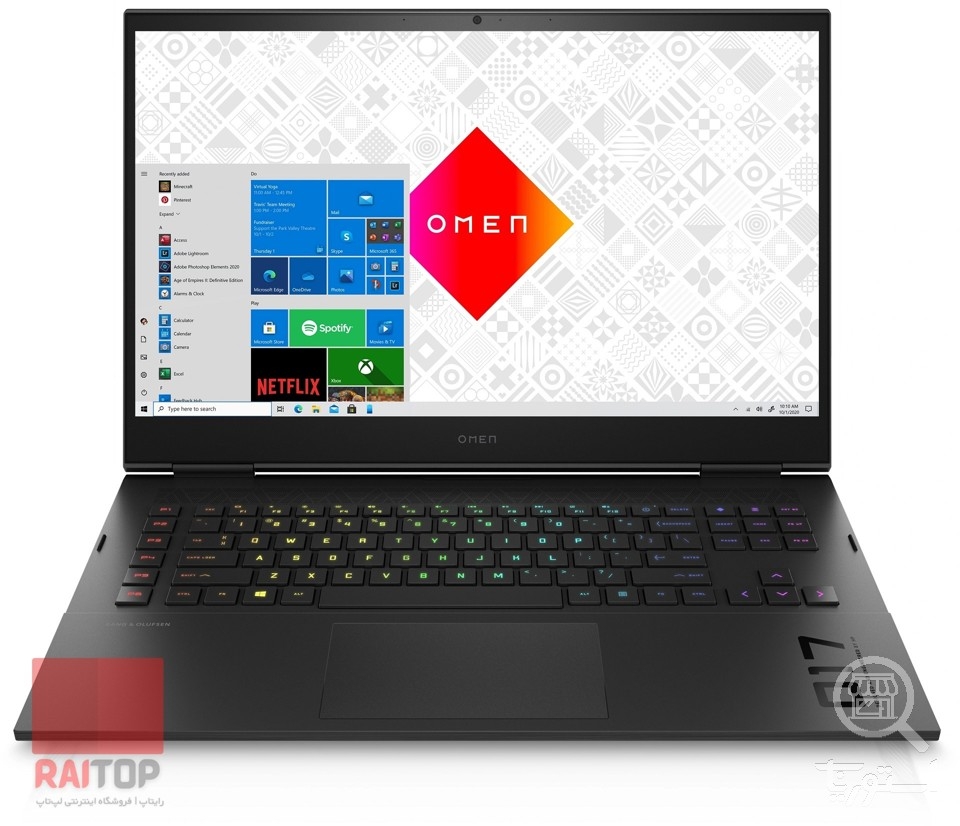 لپ تاپ گیمینگ 17 اینچی HP مدل Omen 17-ck0