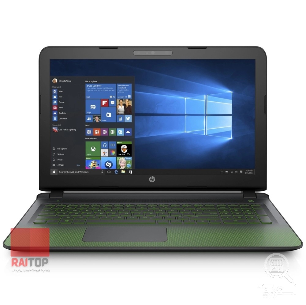 لپ تاپ استوک گیمینگ HP مدل Pavilion 15-ak0 — تصویر 1