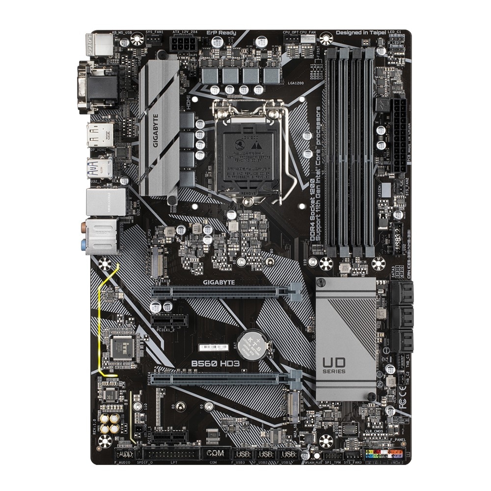 Gigabyte B560 HD3 | خرید مادربرد گیمینگ با قیمت مناسب در اصفهان — تصویر 1